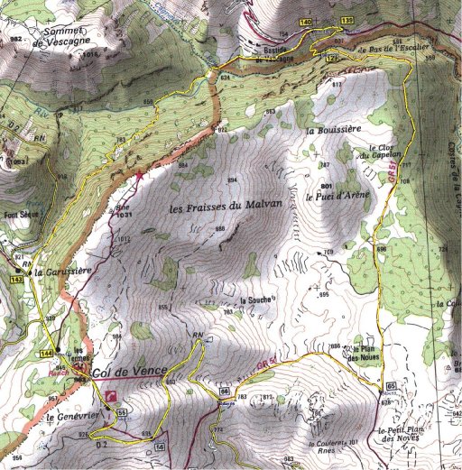 La cagnette - chemin de la mine